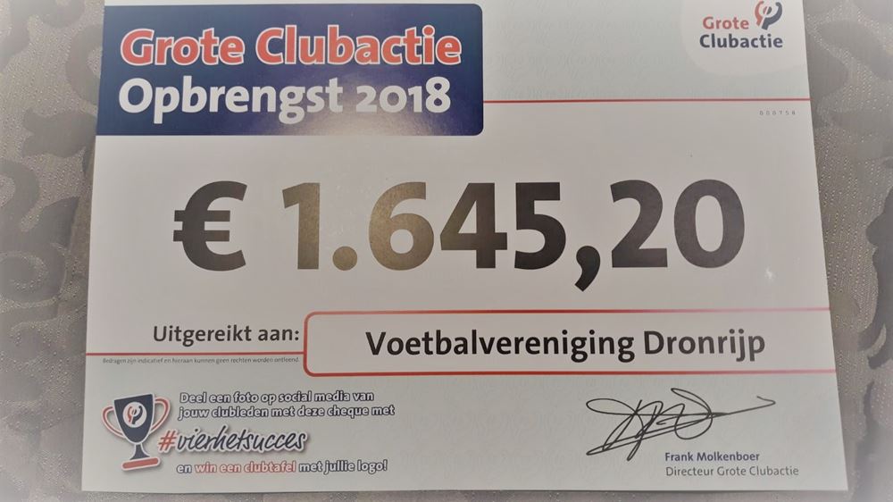 Trekking Grote Clubactie (VV Dronrijp) Dorpsbelang Dronryp